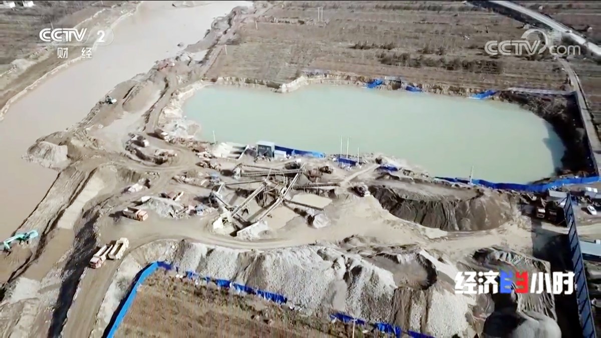 甘肃渭河砂石场导致水土流失，生态环境亟需整治